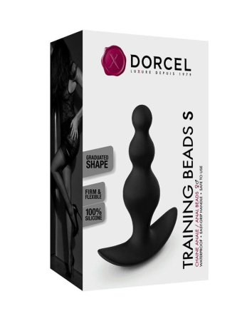 Анальная цепочка Dorcel TRAINING BEADS S || Анальний ланцюжок Dorcel TRAINING BEADS S