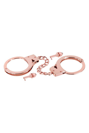 Наручники Fetish Tentation Premium Chick wrist cuffs in rose-gold metal || Наручники Fetish Tentation Premium Chick wrist cuffs in rose-gold metal