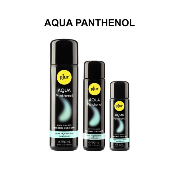 Смазка на водной основе pjur Aqua Panthenol 30 мл с пантенолом, уход и увлажнение