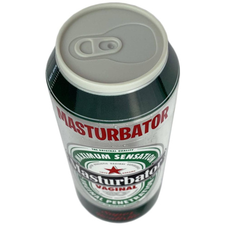 Мастурбатор-вагина Alive Heineken Vagina II в виде банки пива, реалистичный || Мастурбатор-вагіна Alive Heineken Vagina II у вигляді банки пива, реалістичний