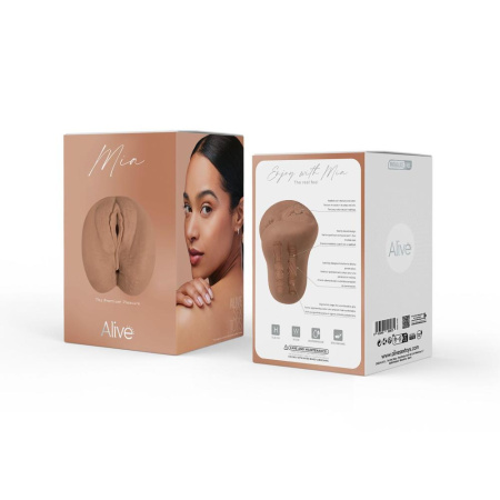 Мастурбатор Alive Mia Super Realistic Masturbator XL Caramel || Мастурбатор Alive Mia Super Realistic Masturbator XL Caramel