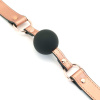 Кляп Liebe Seele Rose Gold Memory Ball Gag || Кляп Liebe Seele Rose Gold Memory Ball Gag