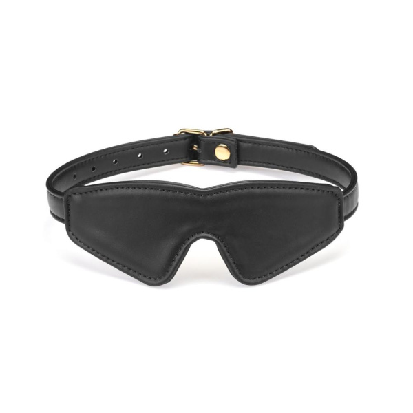 Маска на глаза Liebe Seele Black Organosilicon Blindfold, экокожа