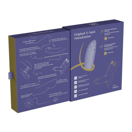 Вибратор для точки G с вакуумной стимуляцией Womanizer OG Lilac || Вібратор для точки G з вакуумною стимуляцією Womanizer OG Lilac