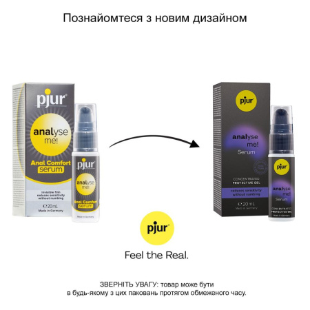 Расслабляющий анальный гель pjur analyse me! Serum 20 мл, создает пленку, концентрированный || Розслаблювальний анальний гель pjur analyse me! Serum 20 мл, створює плівку, концентрований