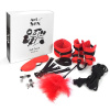 БДСМ-набор Art of Sex – Soft Touch BDSM Set, красный, 9 предметов